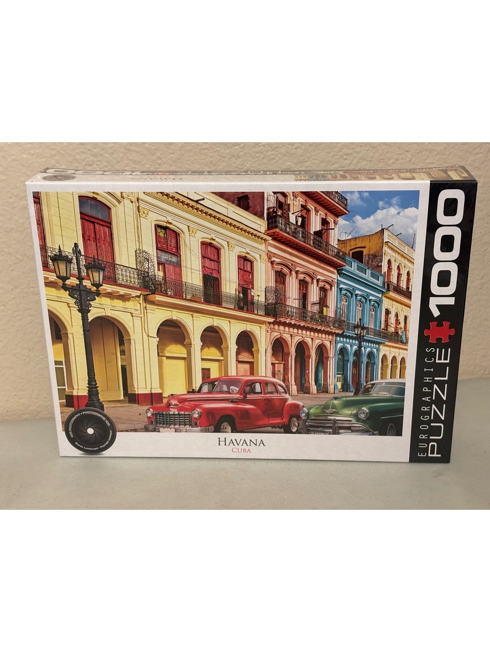 Eurographics 1000-Piece Puzzle - Havana Cuba